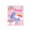 Picture of PARTY INVITATIONS UNICORN 20 PACK INCLUDING ENVELOPES